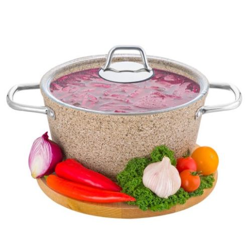 Кастрюля с антипригарным покрытием  1,8л. DARIIS HUR-A-15399 индукция