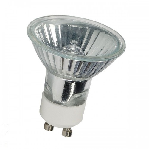 Лампа галогенная GU10 220V 35W со стеклом
