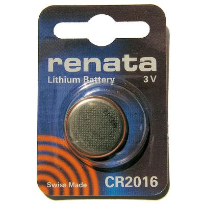 Батарейка таблетка CR2016 3v Renata D-20 H-1,6)