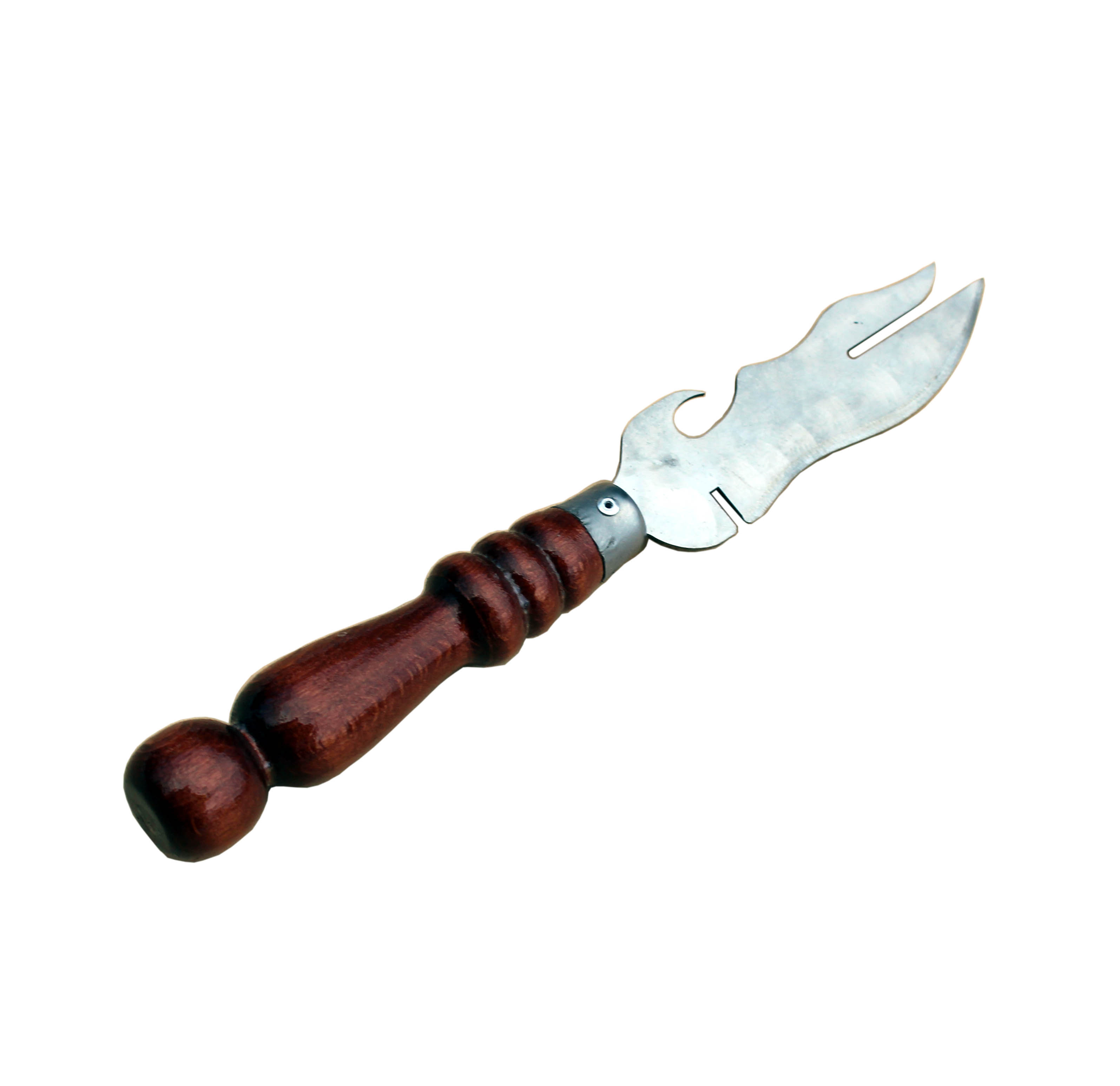 Нож для шашлыка с деревянной ручкой 