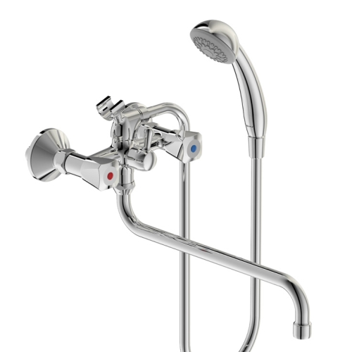 Смеситель для ванны VIDIMA PRACTIC (BA230AA) излив 320 мм 