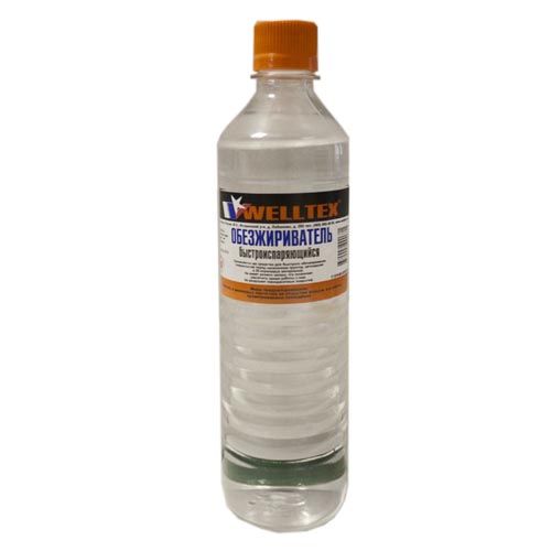 Обезжириватель быстроиспаряющийся 1,0 л пэт. WELLTEX