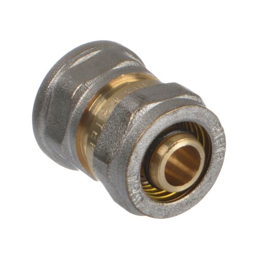 Муфта для металлопластиковой трубы 16 х 1/2"(15 мм) цанга внутренняя