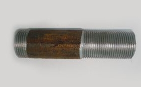 Сгон удлиненный черн. 1/2" (15 мм) L= 150 мм в/к