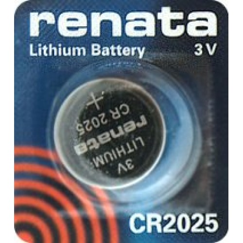 Батарейка таблетка CR2025 3v Renata D-20 H-2,5