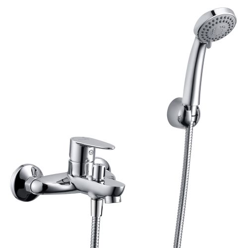 Смеситель для ванны Wasser Kraft Leine 3501 с коротким изливом, хром