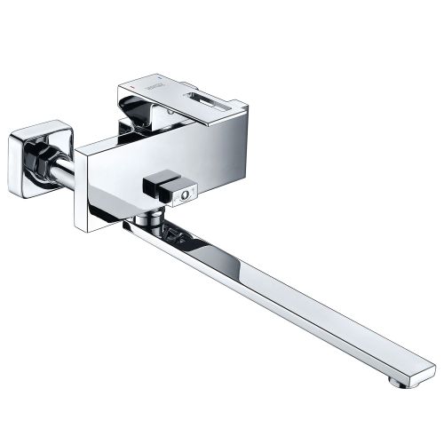 Смеситель для ванны Wasser Kraft Alme 1502L с длинным изливом, хром