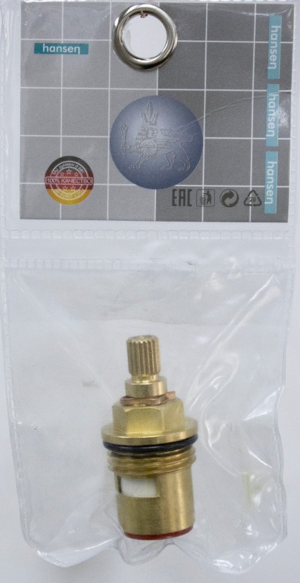 Кран-букса керамика  1/2" шток 20 шлиц.  Hansen 50-15(5112-20)