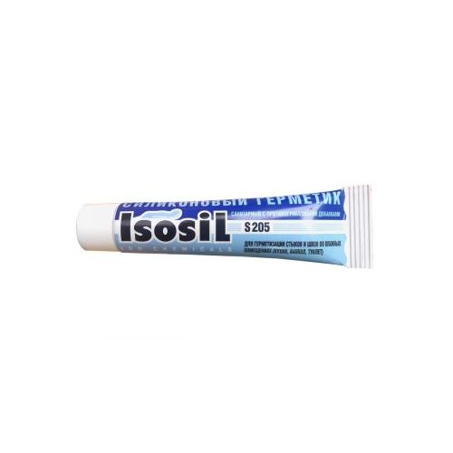 Герметик силиконовый ISOSIL S205 санитарный 40 мл белый