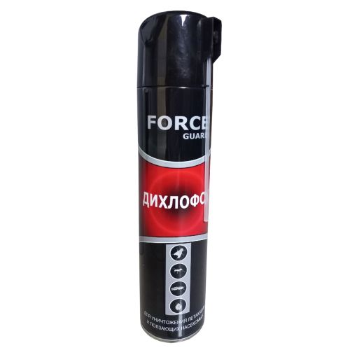 Средство от насекомых Аэрозоль Дихлофос FORCE guard 600 мл 