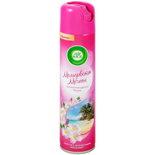 Освежитель воздуха AIR WICK Мальдивские мечты (цветы, пачули) 290 мл.