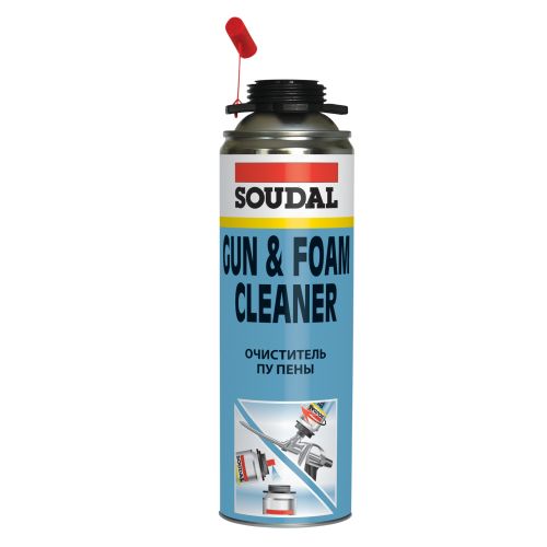 Очиститель монтажной пены SOUDAL GUN PU FOAM Cleaner 500мл