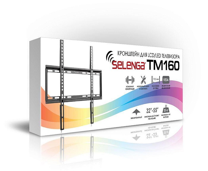 Кронштейн для ЖК телевизора 32"-55" Selenga TM-160