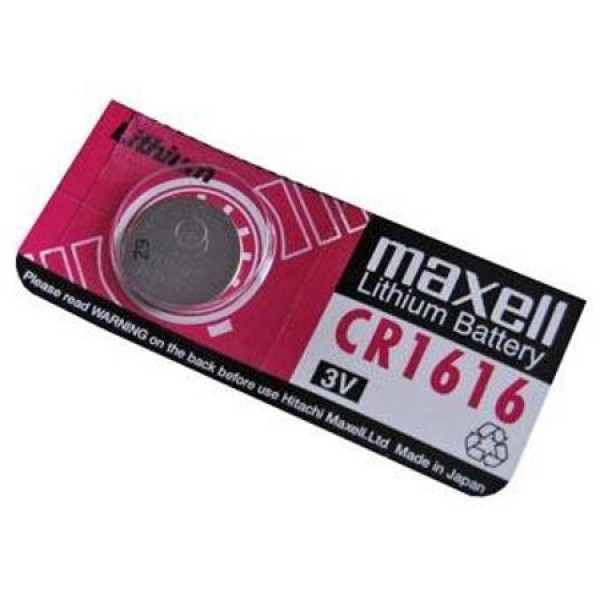 Батарейка таблетка CR1616 3v Maxell D-16 H-1,6