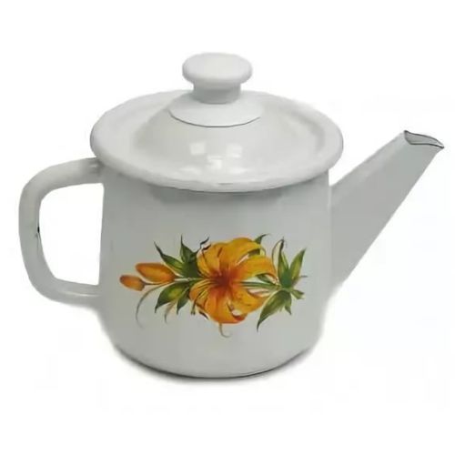 Чайник эмалированный 1,5л с рисунком ММК Эмаль 01-2708/6