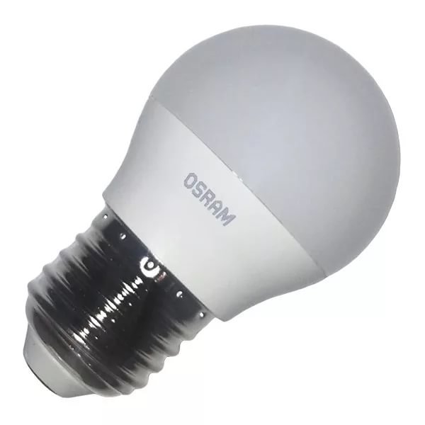 Лампа светодиодная шар Е27  6,0Вт 220В 2700К теплая, матовая OSRAM 235