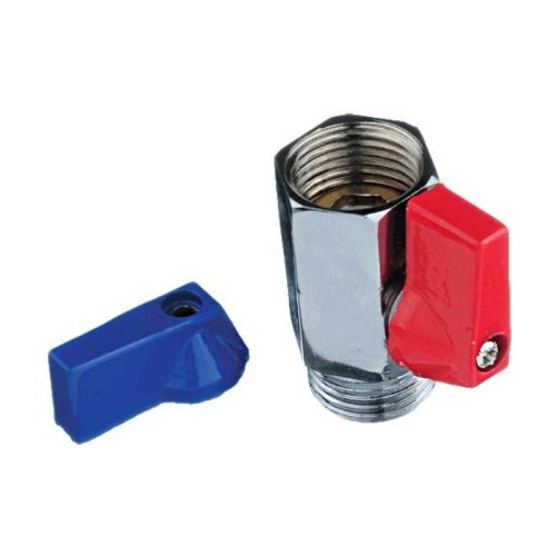 Кран MINI шаровой шестигранный 1/2"(15 мм) внутр-нар TRm 800