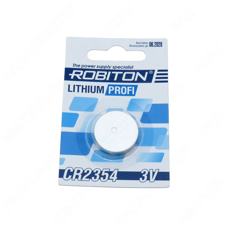 Батарейка таблетка CR2354 3v Robiton D-23 H-5,4