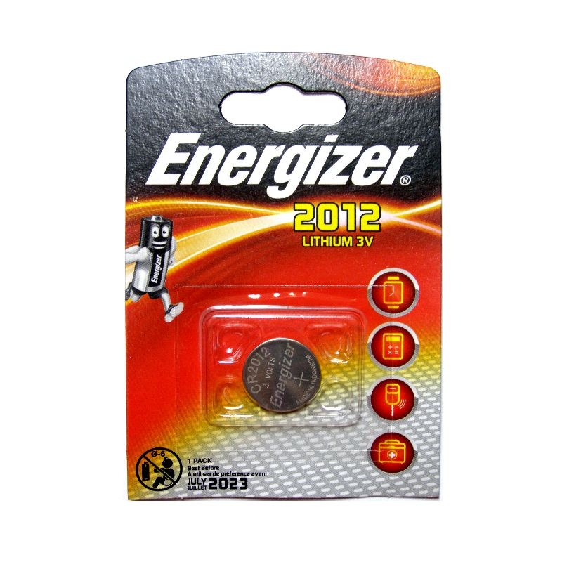 Батарейка таблетка CR2012 3v ENERGIZER D-20 H-1,2
