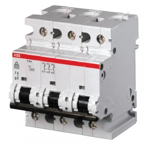 Автоматический выключатель  ABB 3P S293 C 80 10,0кА