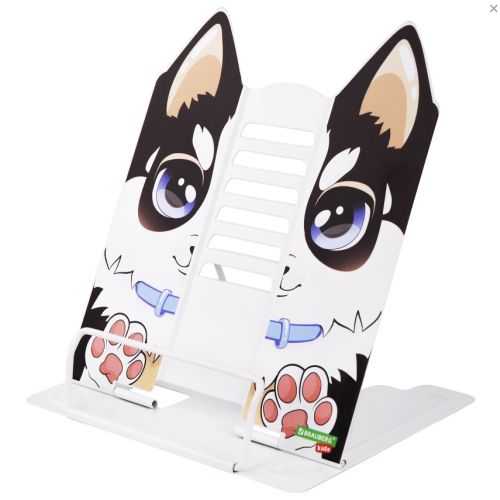 Подставка для книг BRAUBERG KIDS "Puppy", регулируемый угол наклона, металл, 238058