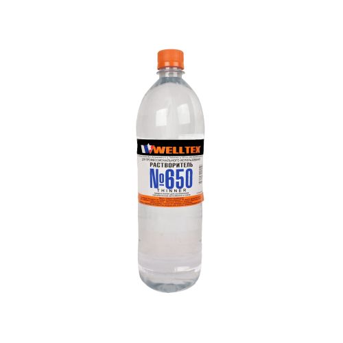 Растворитель Р-650 0,5 л пэт. WELLTEX (Россия)