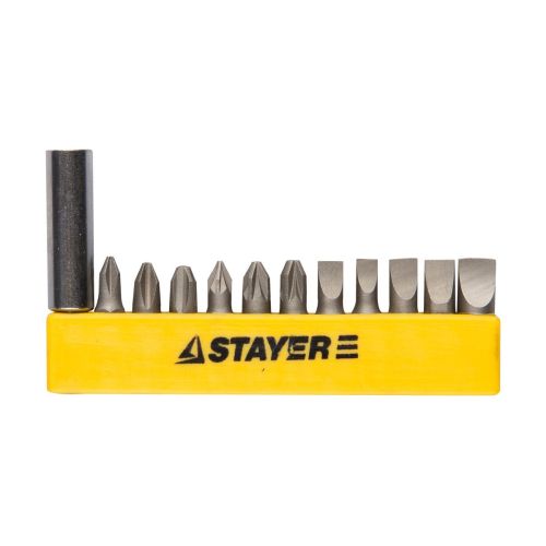 Набор бит 12 предметов STAYER 2609-H12 z01