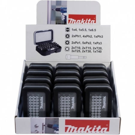 Набор бит 32 предмета Makita D-30667