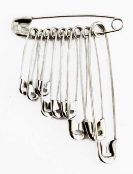 Булавка английская 2х58, 2х50, 2х38, 2х32, 2х30мм
