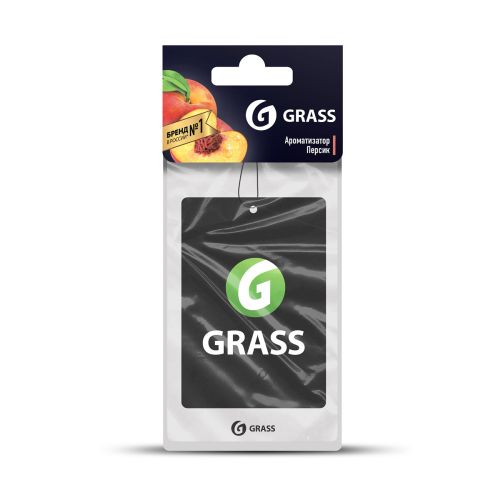 Ароматизатор воздуха картонный GRASS Персик АС-0114