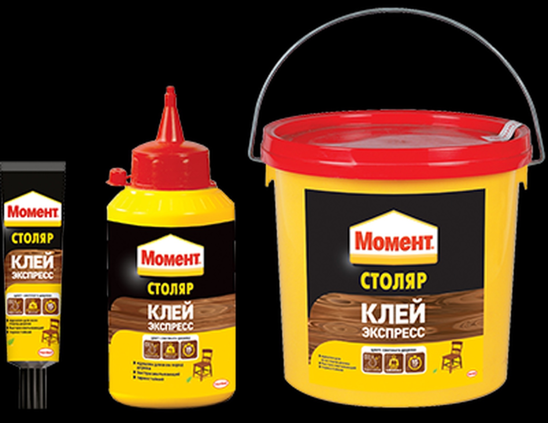 Клей ПВА "Момент"  СТОЛЯР  "светлое дерево" 750 гр.