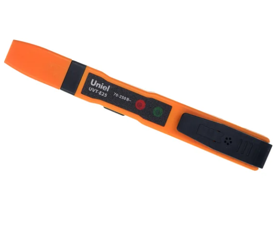 Отвертка индикаторная 140 мм, 140/1000 В Uniel UVT-E25