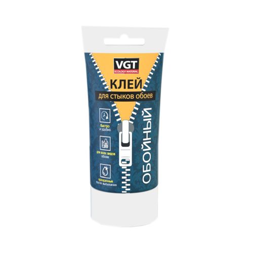 Клей для стыков и подклейки обоев VGT (туба с носиком) 100 гр