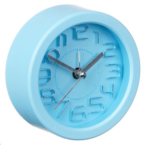 Часы-Будильник Ladecor пластик, d11х4см, 1хАА 529-059