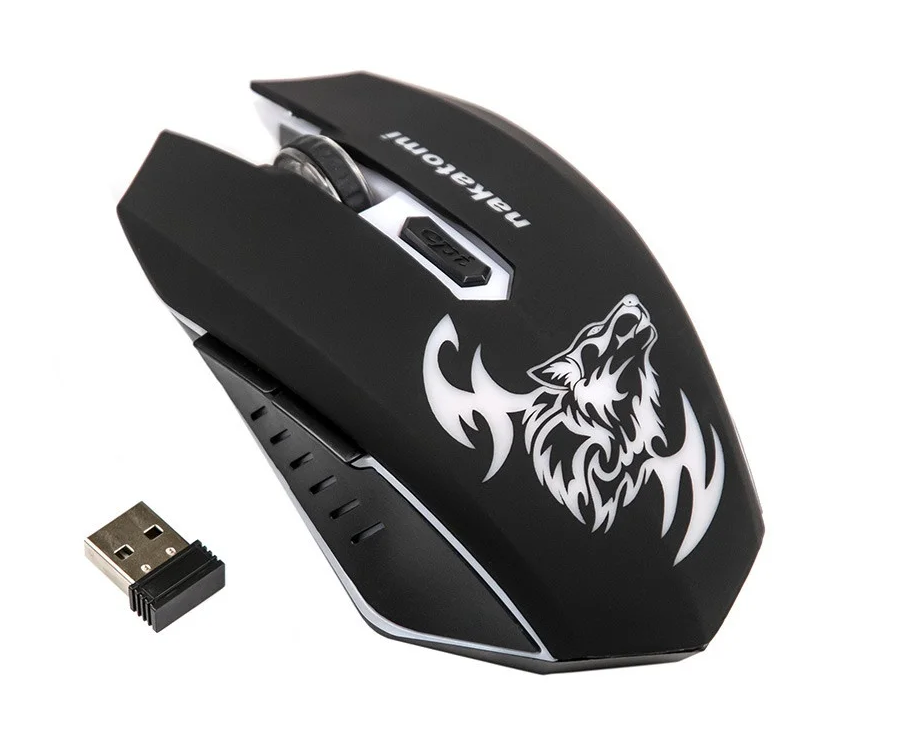 Мышь беспроводная игровая Nakatomi MROG-15U USB