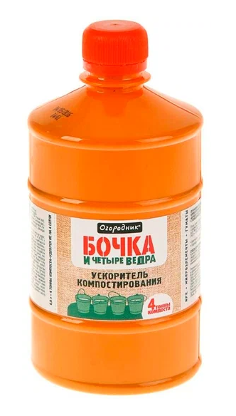 Средство Ускоритель компоста Фаско Бочка 4 ведра 600мл