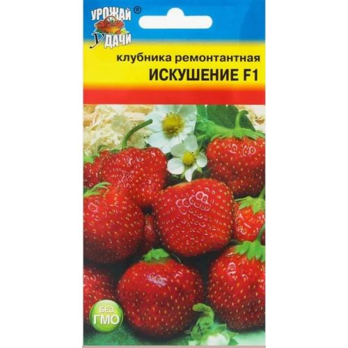 Семена Земляника Искушение 5шт Урожай Удачи