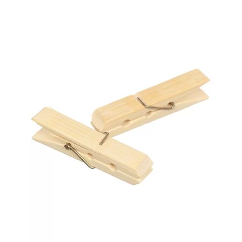 Прищепки бельевые бамбук, 20 шт, 7 см, Bamboo, Y3-721