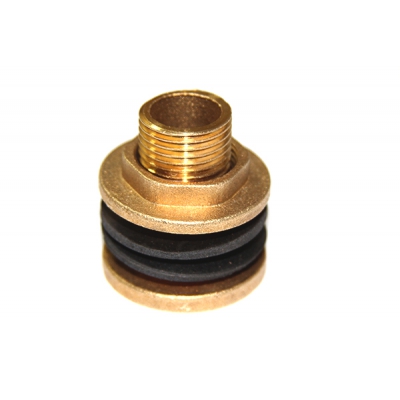 Врезка 3/4" латунь 