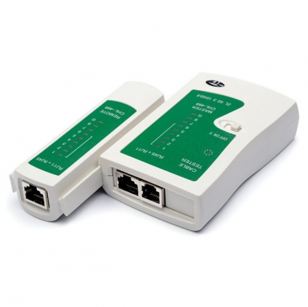 Тестер для кабеля Atcom AT15252 для UTP/STP RJ45, RJ11/12