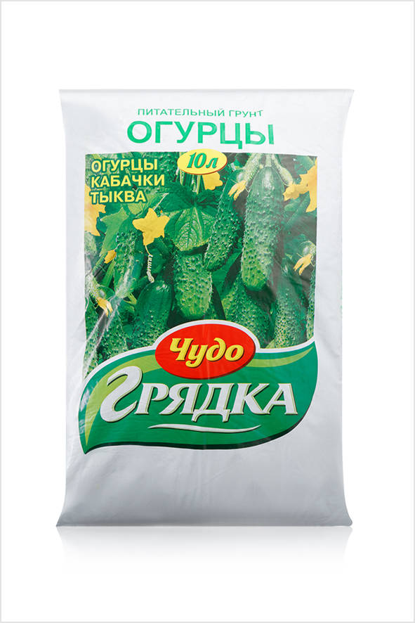 Грунт торфяной "Для огурцов" 10л
