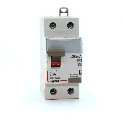 Устройство защитного отключения (УЗО)  Legrand  DX³ 2P  16А  10мА (08906/411500)