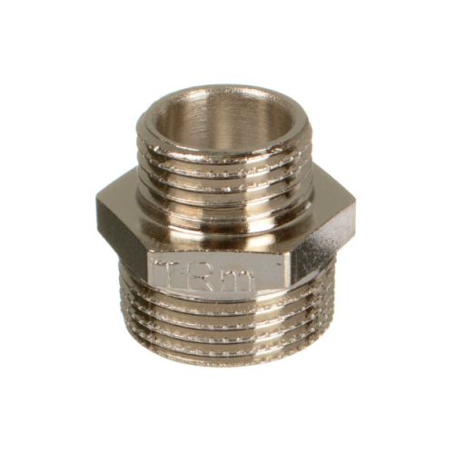 Ниппель никель переходной     1/2"(15) нар х 1 1/4"(32) нар