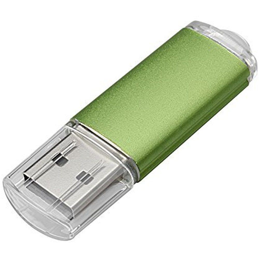 Флешка USB 2.0  16 Gb Perfeo E01 Green