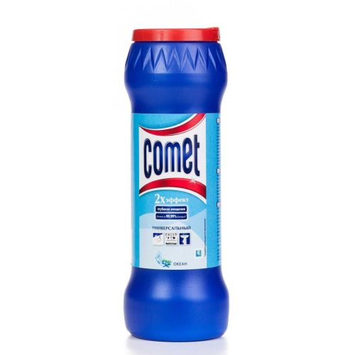 Средство Comet Порошок Океан (Банка) 475г.
