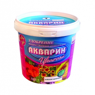 Удобрение Акварин Цветочный 0,1кг