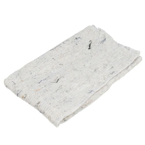 Тряпка для мытья пола 50x70 см Х/Б белая, Home Palisad 923265