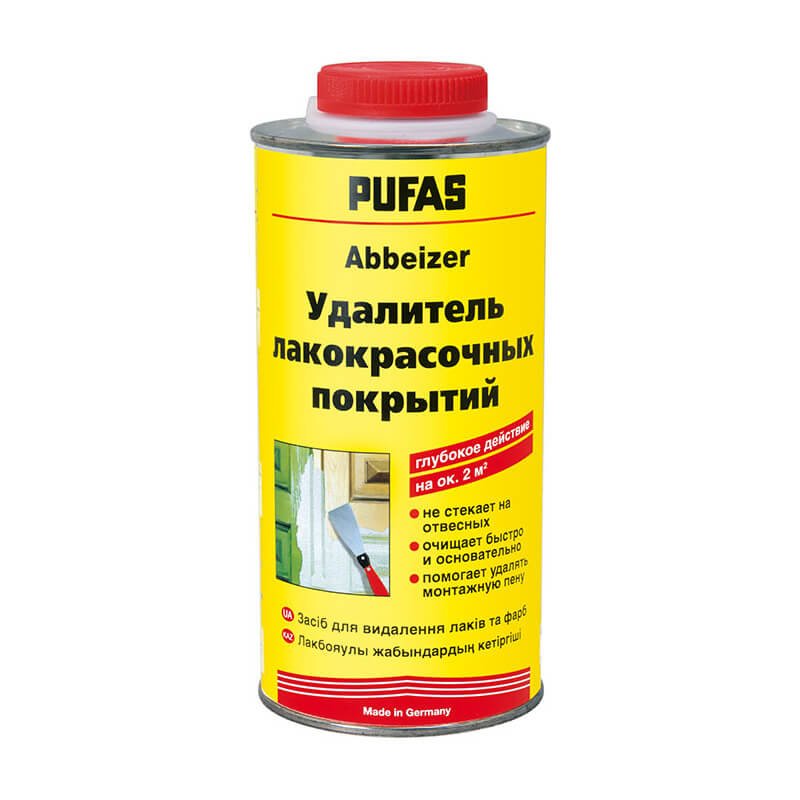 Средство удалитель лакокрасочных и дисперсионных красок Pufas Abbeizer N147 (0,75 кг)