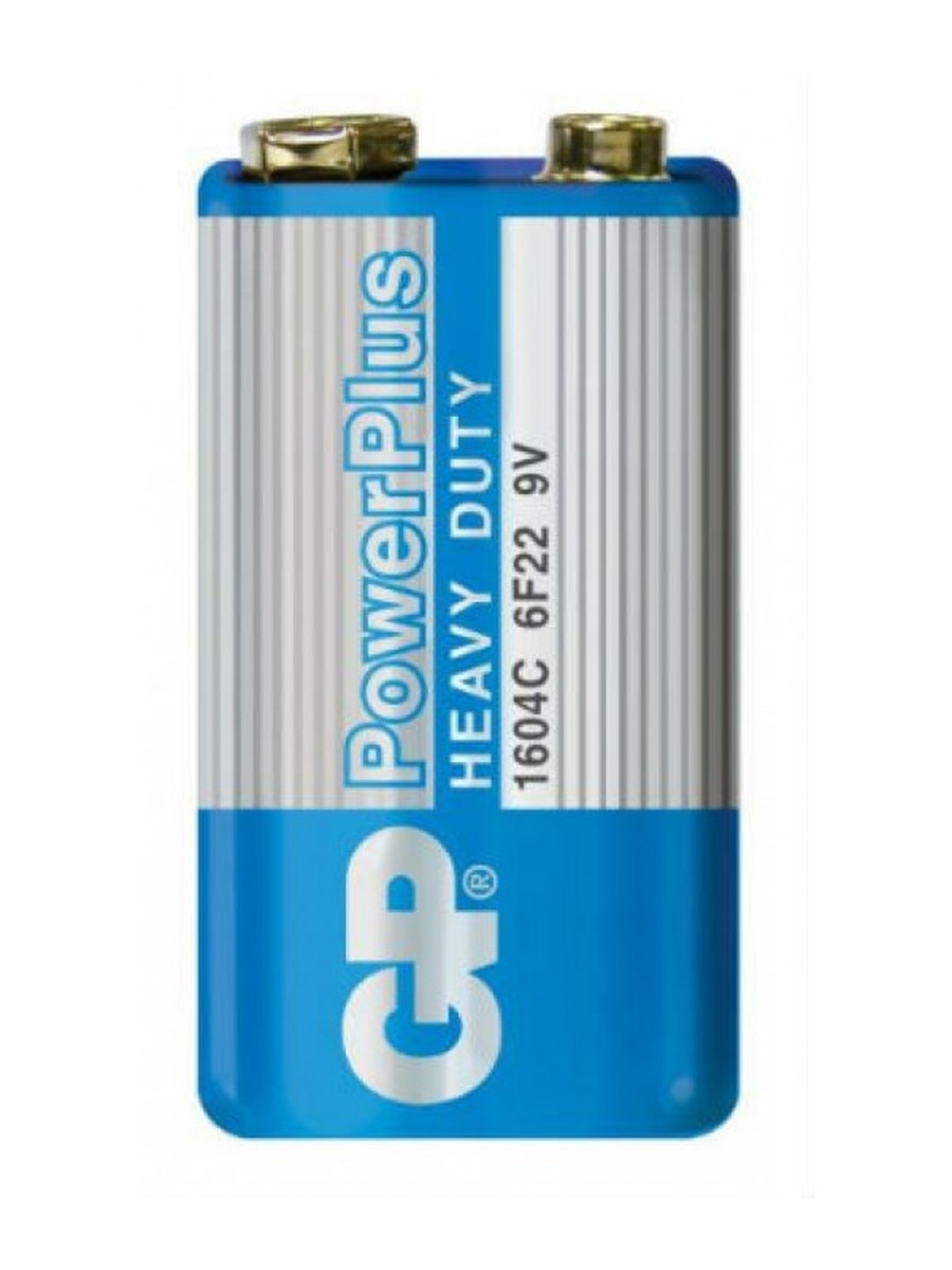 Батарейка крона 6F22 9V GP PowerPlus синяя