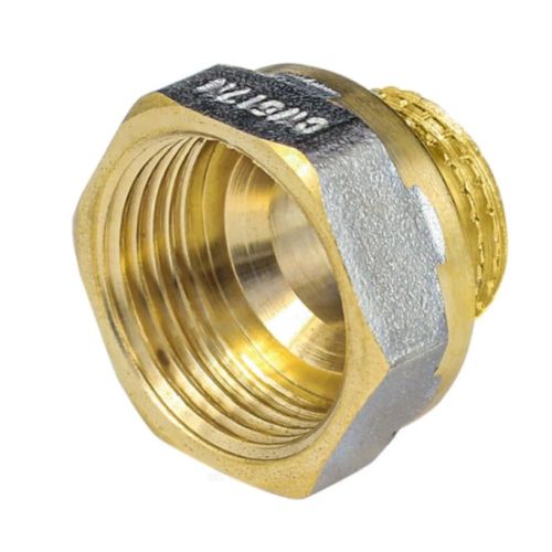 Переходник никель   3/4" (20мм) нар х 1"(25мм) внутр ГОСТ Aquasfera 9021-03